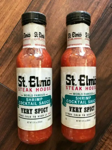 2 Bottles of St Elmo Steak House Shrimp Cocktail Sauce 12 oz each ...