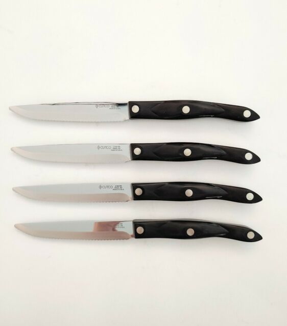4 CUTCO 2159 STEAK KNIVES MADE IN USA
