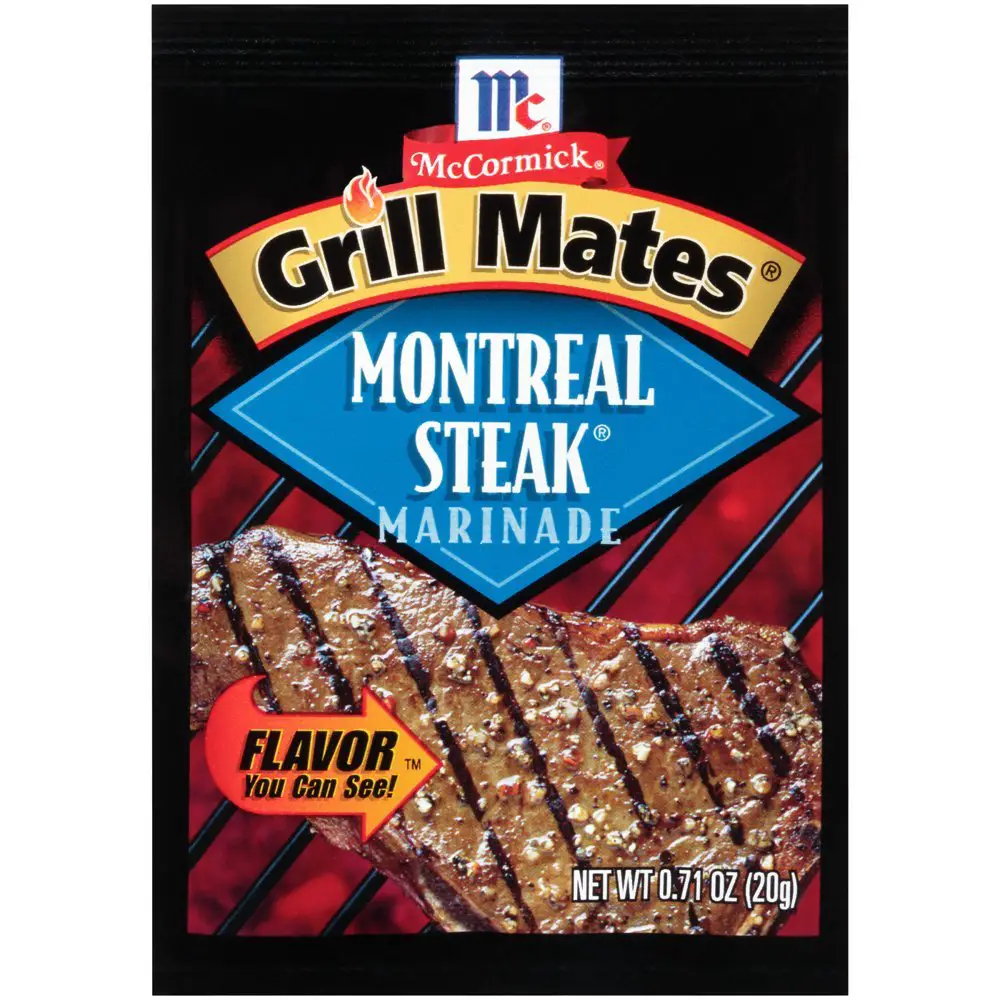 (4 Pack) McCormick Grill Mates Montreal Steak Marinade Mix, 0.71 oz ...