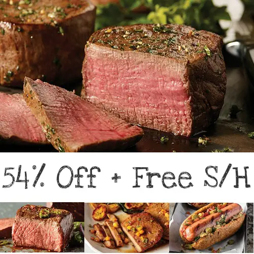 54% off The Best of Omaha Steaks Combo : $59.99 + Free S/H ...