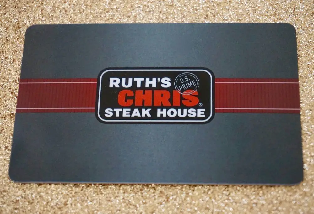 $89.95 Ruth Chris Steak House $100 Gift Card