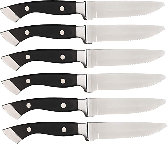 Amazon.com: Weelongha 6 Set LONGHORN STEAKHOUSE Chop STEAK KNIFE ~New ...