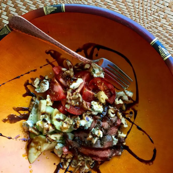BE Small Easy Meals: Leftover Steak Salad... Delish!