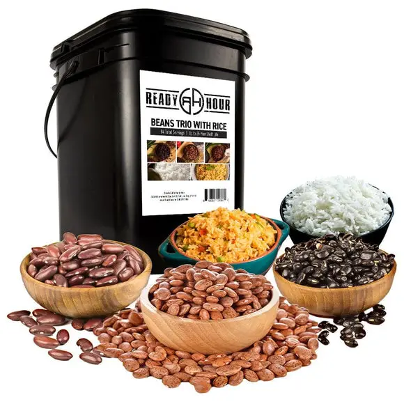 Beans Trio &  Rice Case Pack Kit
