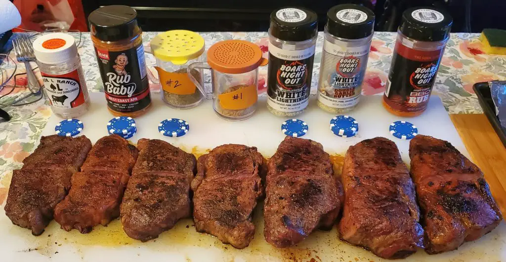 Best Steak Rub Showdown V.1. Trying rubs side by side. â ...