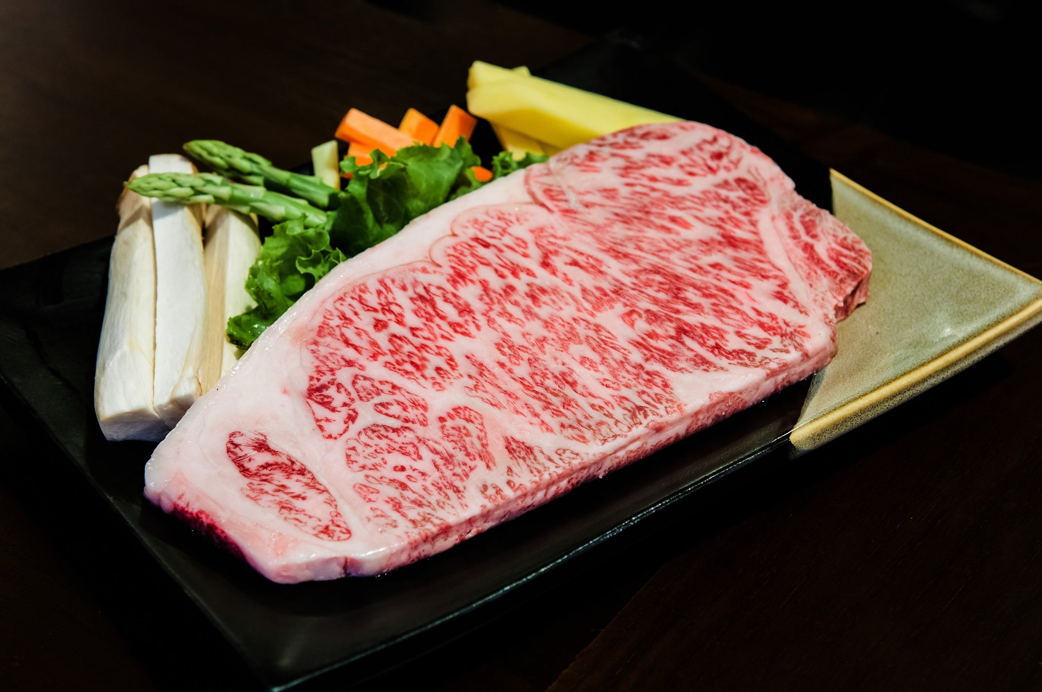 Buy Japanese Wagyu Striploin for a free delivery in UK