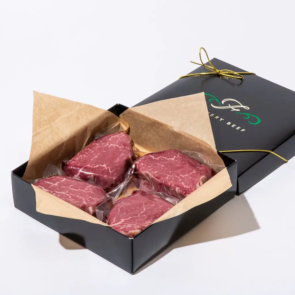 California Reserve Filet Mignon Steaks Gift Box by Flannery Beef