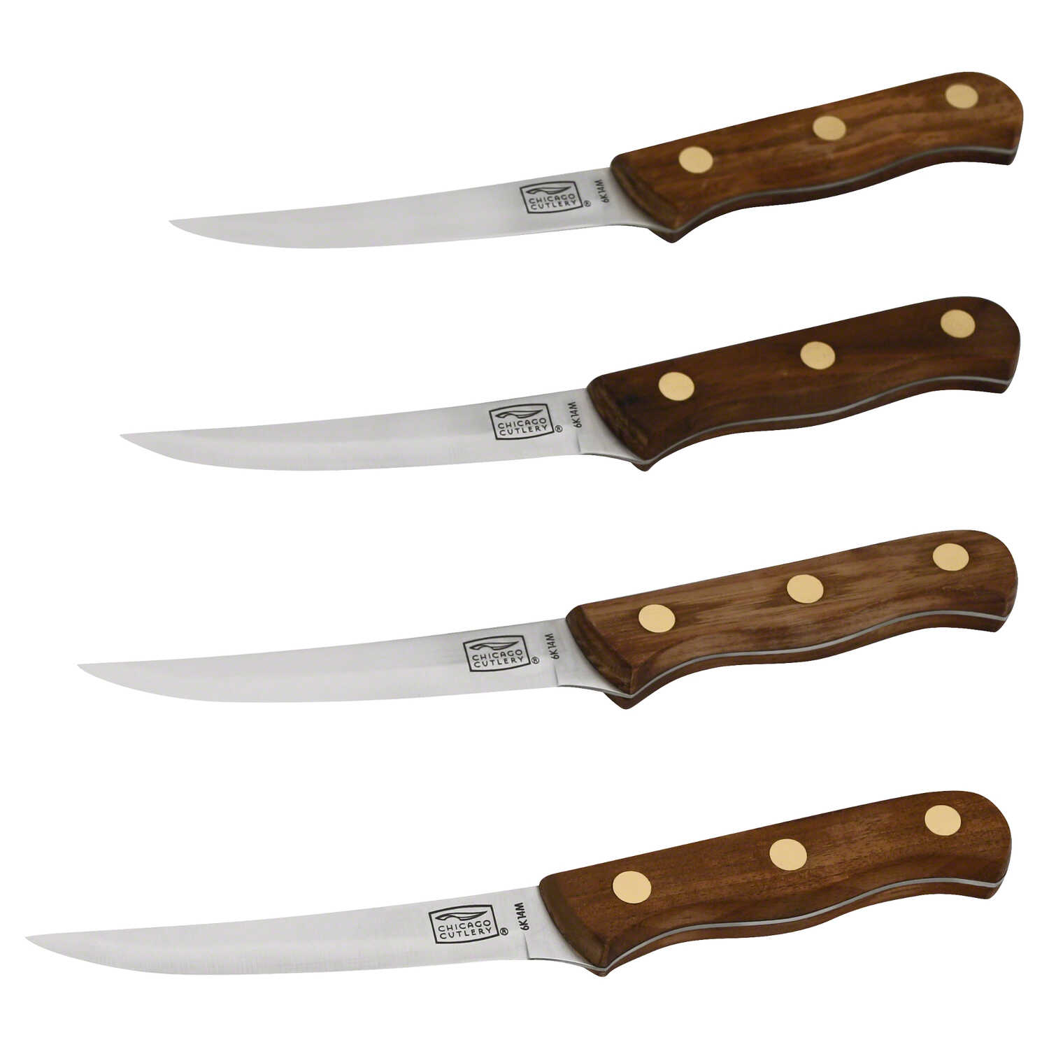Chicago Cutlery 4 in. L Stainless Steel Steak Knife 4 pc.