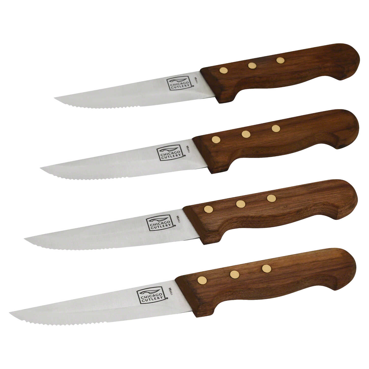 Chicago Cutlery 5 in. L Stainless Steel Steak Knife 4 pc.