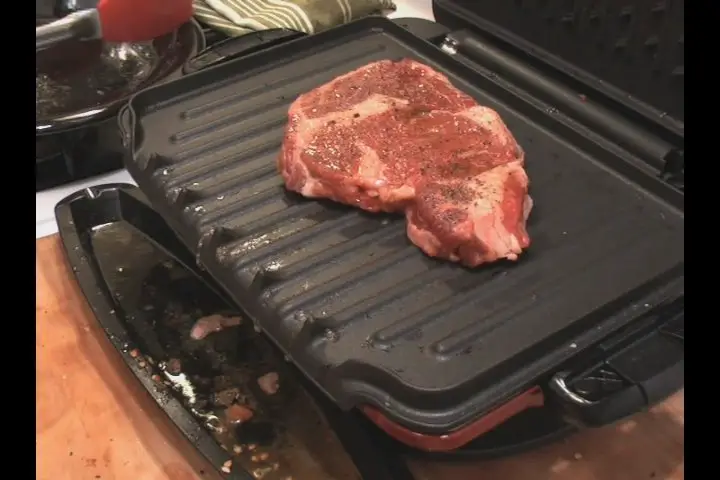 Cooking Ribeye Steak On The George Foreman Grill