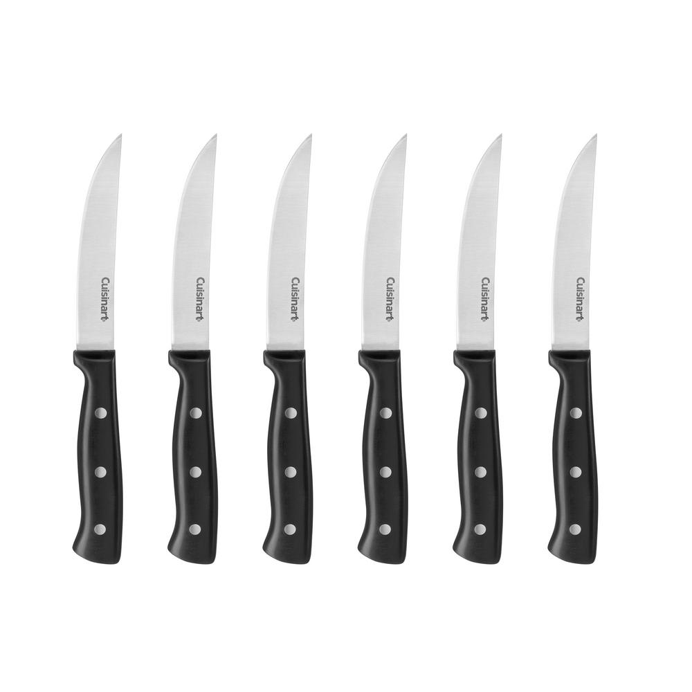 Cuisinart Steak Knife Set Triple Rivet Stainless Steel ...