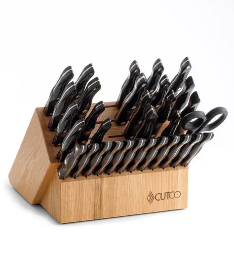 CUTCO Ultimate Set with Steak Knives with Block #6813C #Cutco (With ...