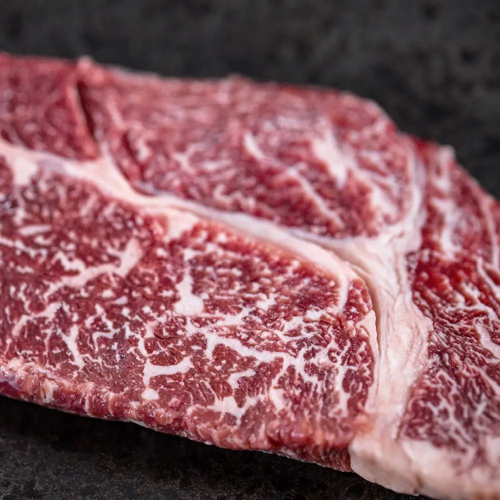 Dry Aged Prime Rib Steak vom Wagyu Rind (3 Wochen)