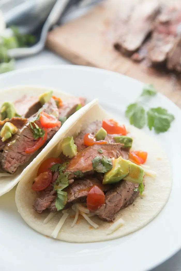 EASY Flank Steak Tacos Recipe