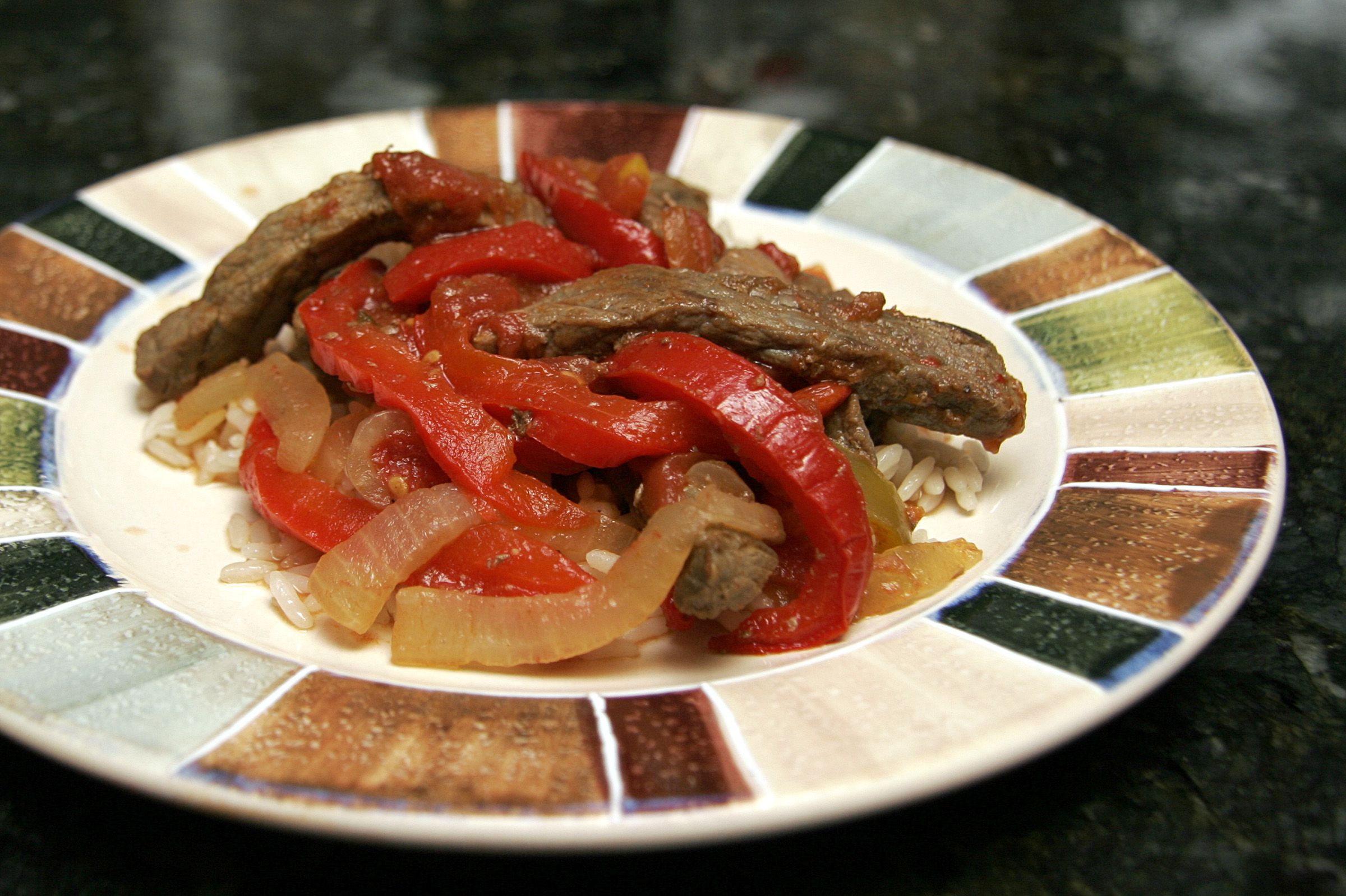 Easy Pepper Steak With Rice Recipe