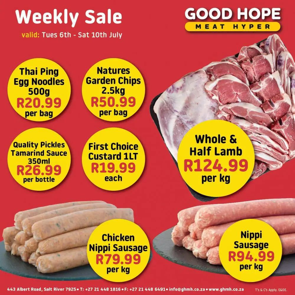 Flash Sale at Good Hope Meat Hyper
