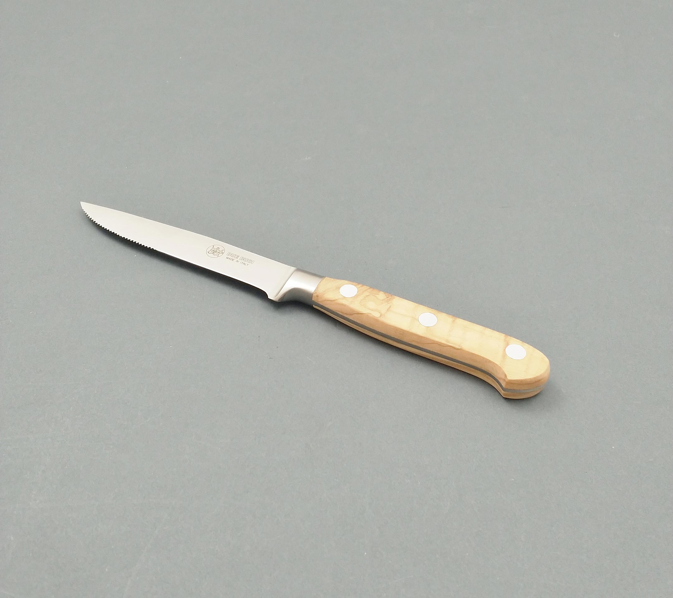 Forget Steak Knife, olivewood handled, with sharp point ...