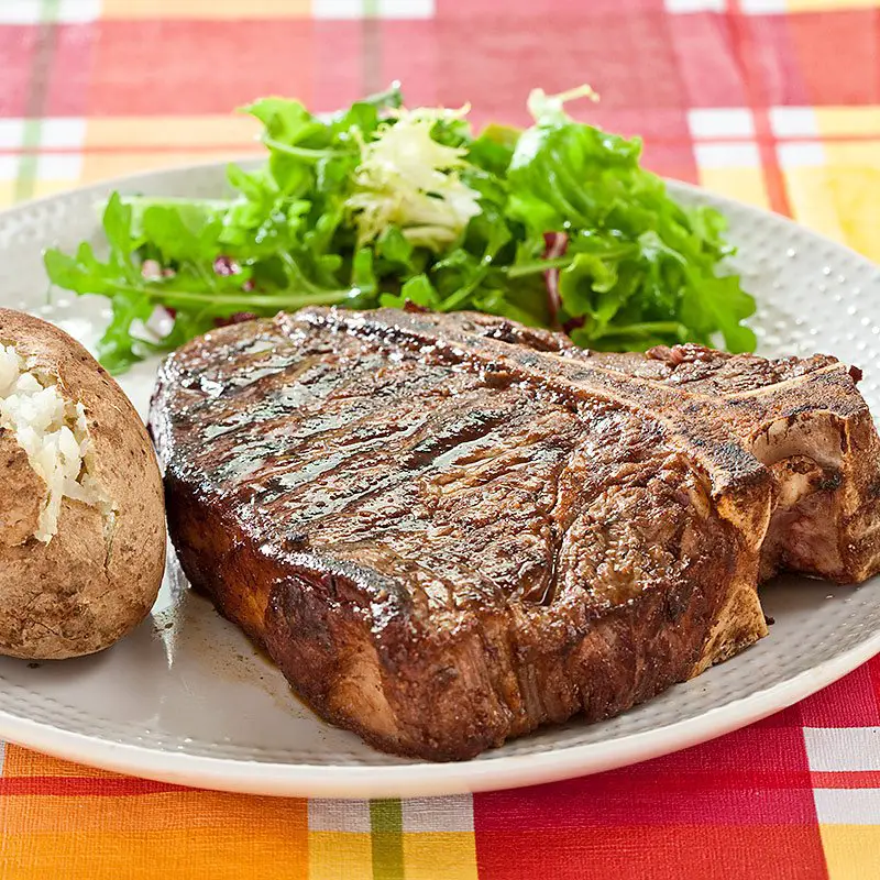 Grilled Thick Steaks