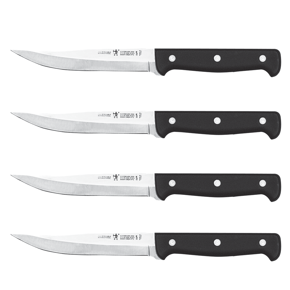Henckels Eversharp Pro 4 PC Steak Knife Set