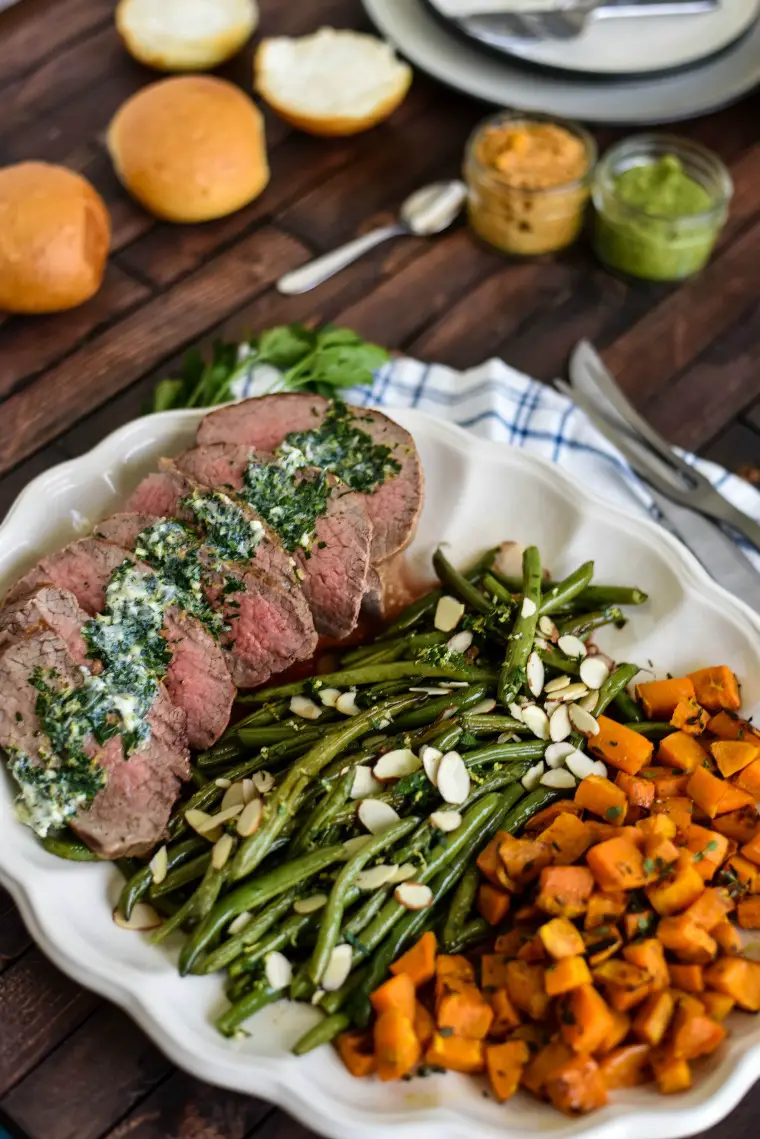 Herbed Steak Sheet Pan Dinner Family Meal Recipe