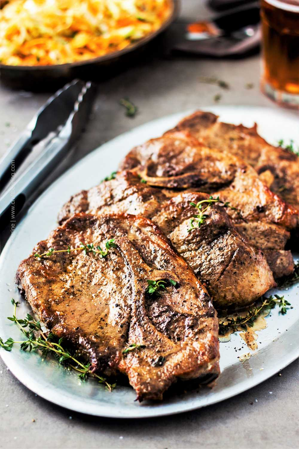 How to bake juicy and flavorful pork shoulder steaks in ...