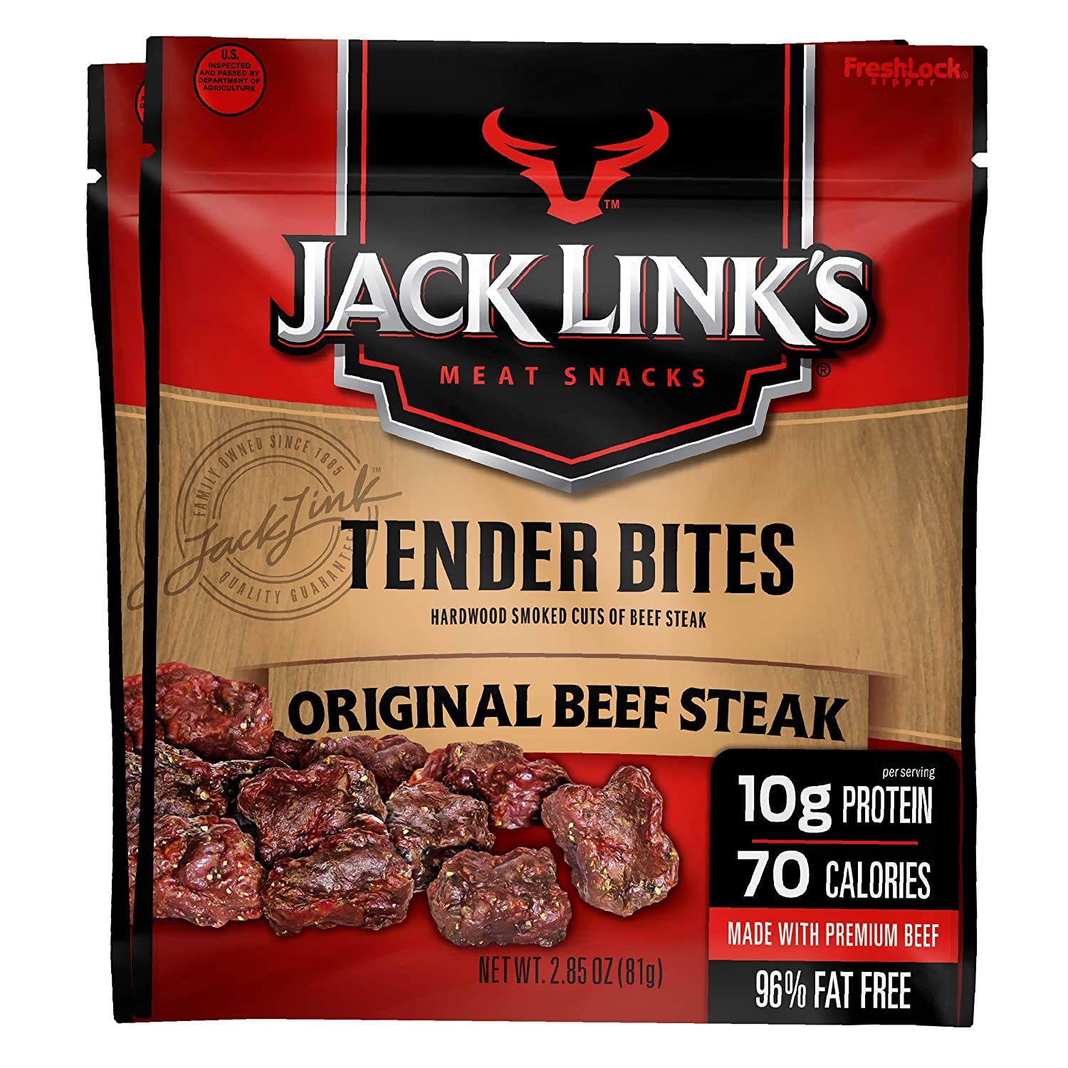 Jack Links Beef Tender Bites, Original Beef Steak, 2.85 ...