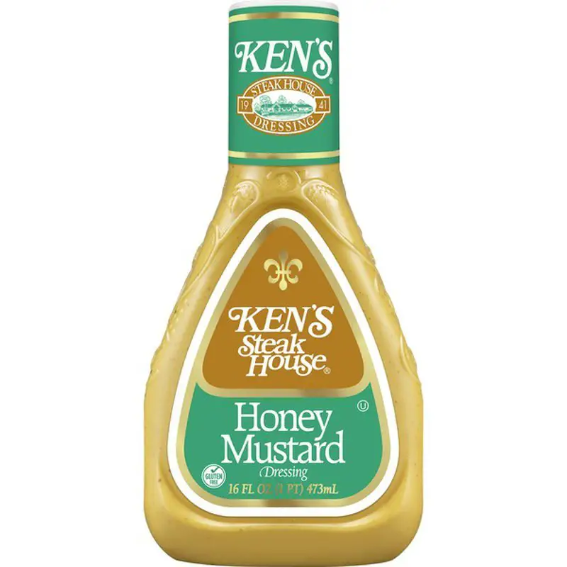 Kens Steak House Dressing, Honey Mustard (16 fl oz) from Cub