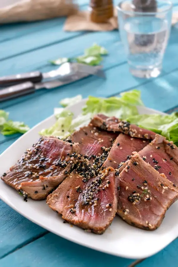 Keto Seared Tuna Steak Recipe
