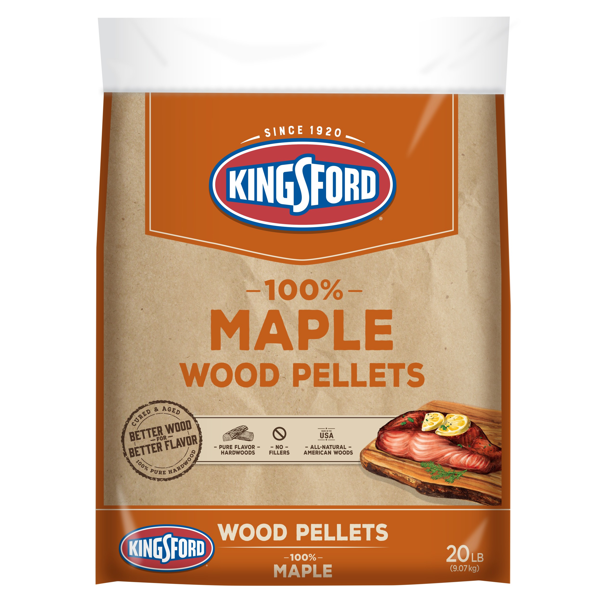 Kingsford 100% Hardwood Pellets for Grills, Maple