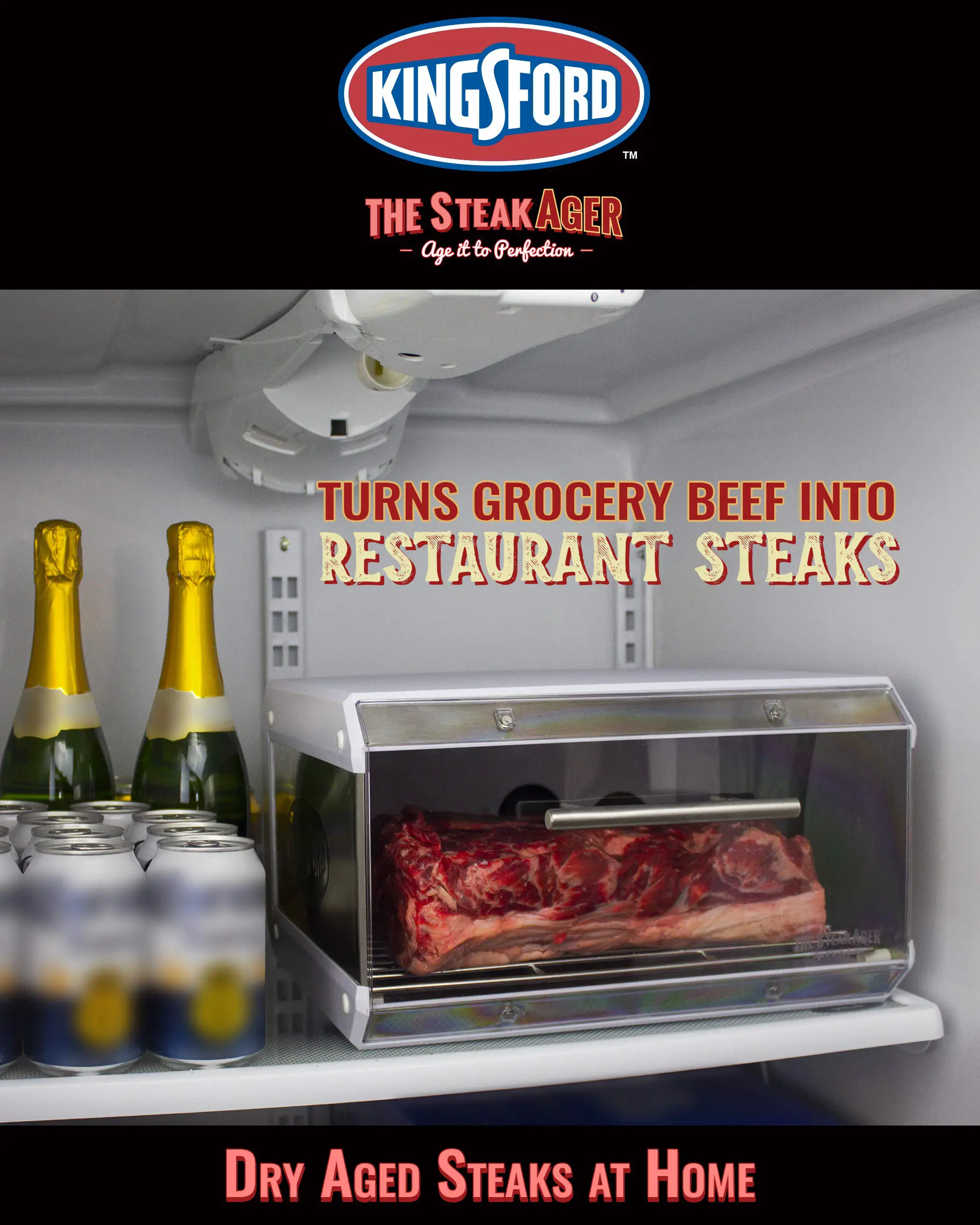 Kingsford SteakAger DRY AGED STEAK Original