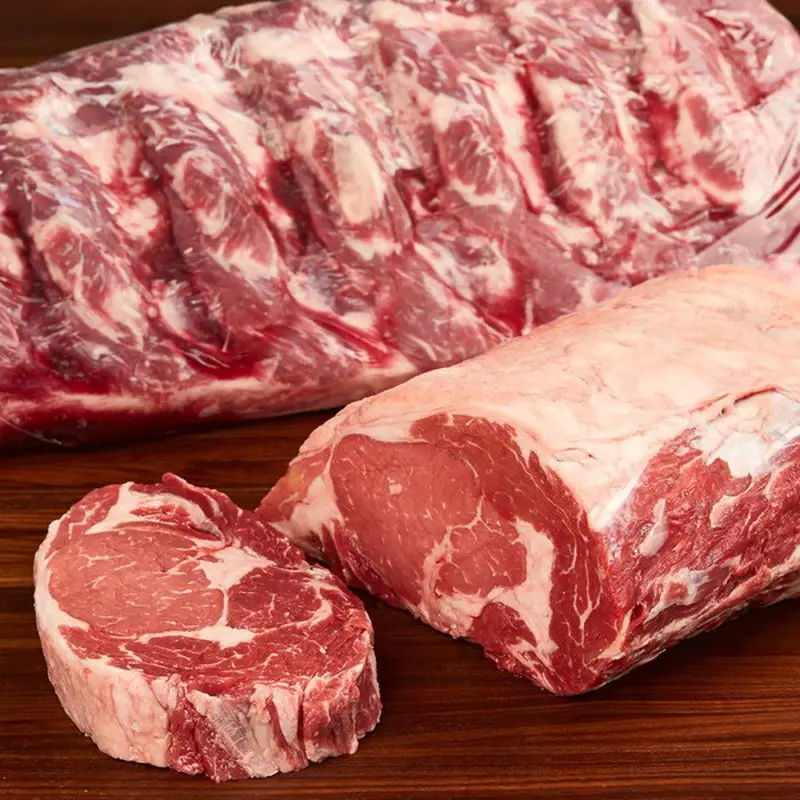 Kirkland Signature USDA Choice Beef Ribeye Whole Boneless (per lb ...
