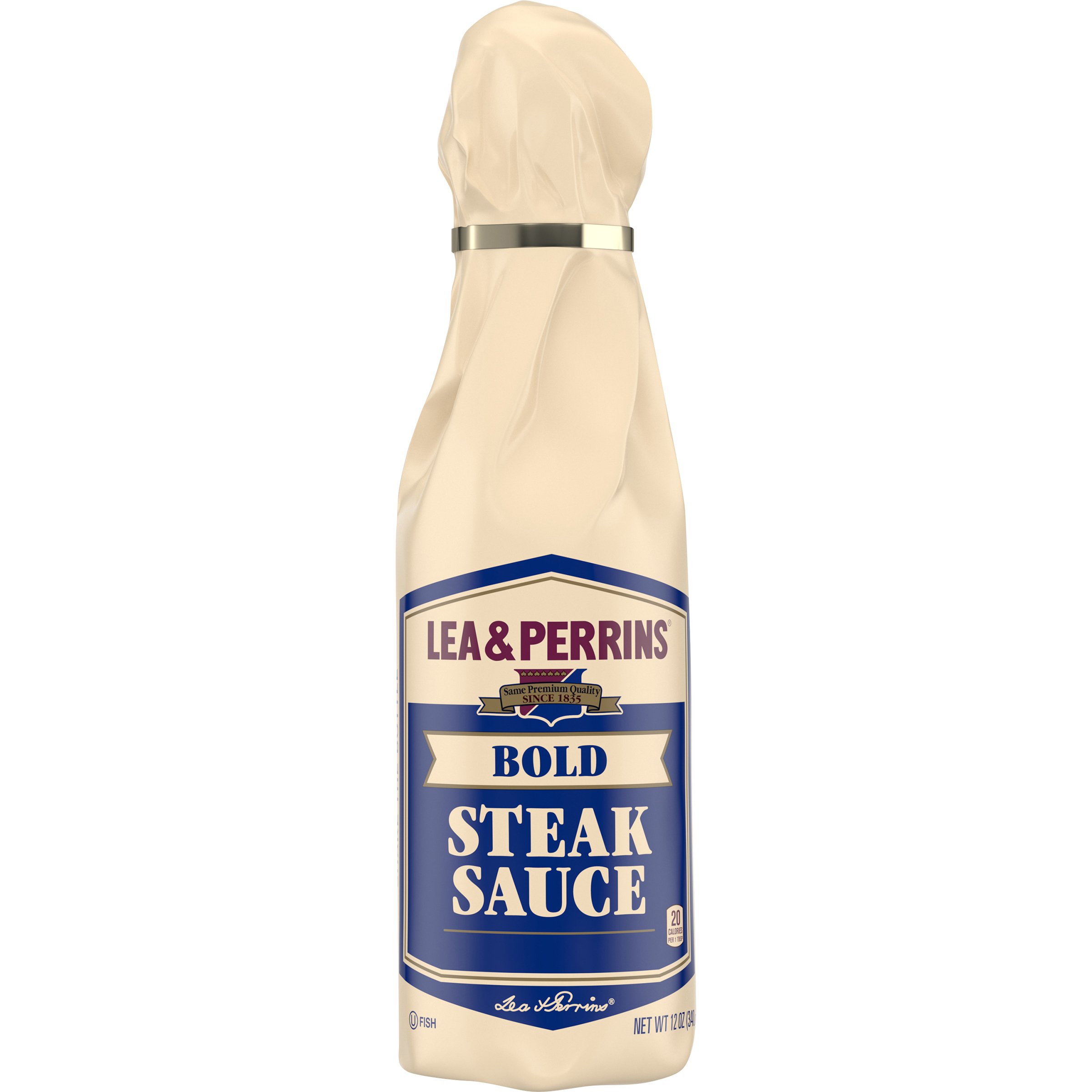 Lea &  Perrins Bold Steak Sauce, 12 oz Bottle