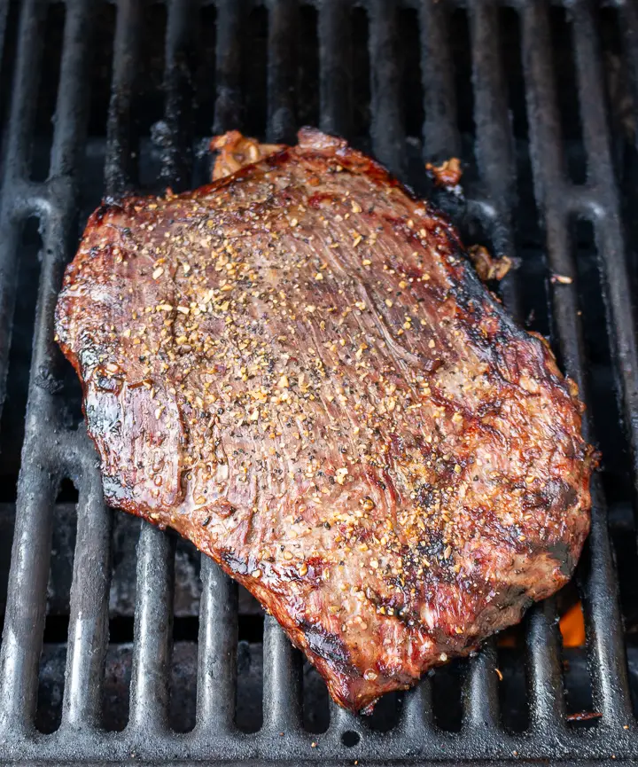 Marinated Grilled Flank Steaks