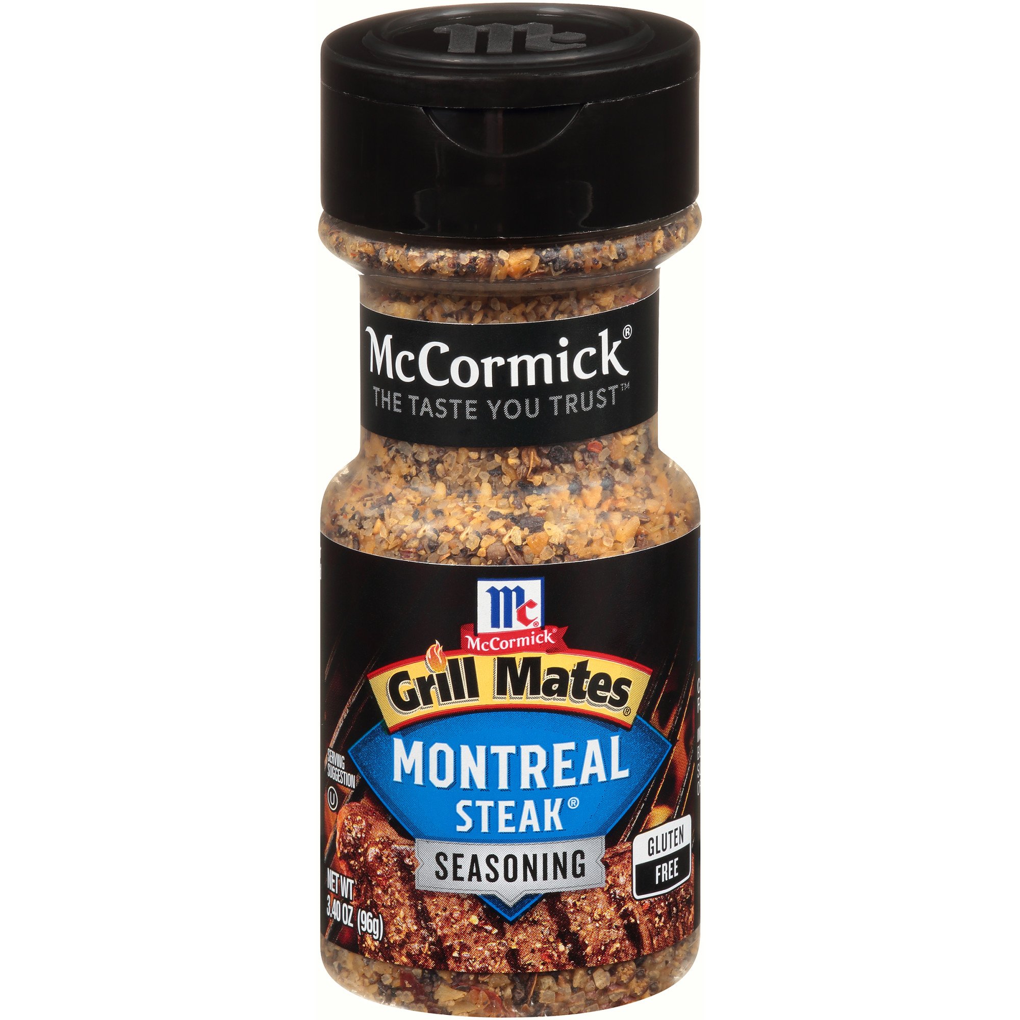 McCormick Grill Mates Montreal Steak Seasoning, 3.4 oz ...