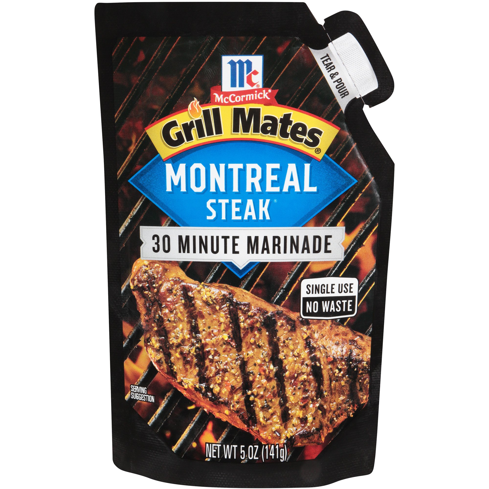McCormick Grill Mates Montreal Steak Single Use Marinade ...