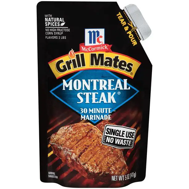 McCormick Montreal Steak Single Use Marinade, 5 oz ...