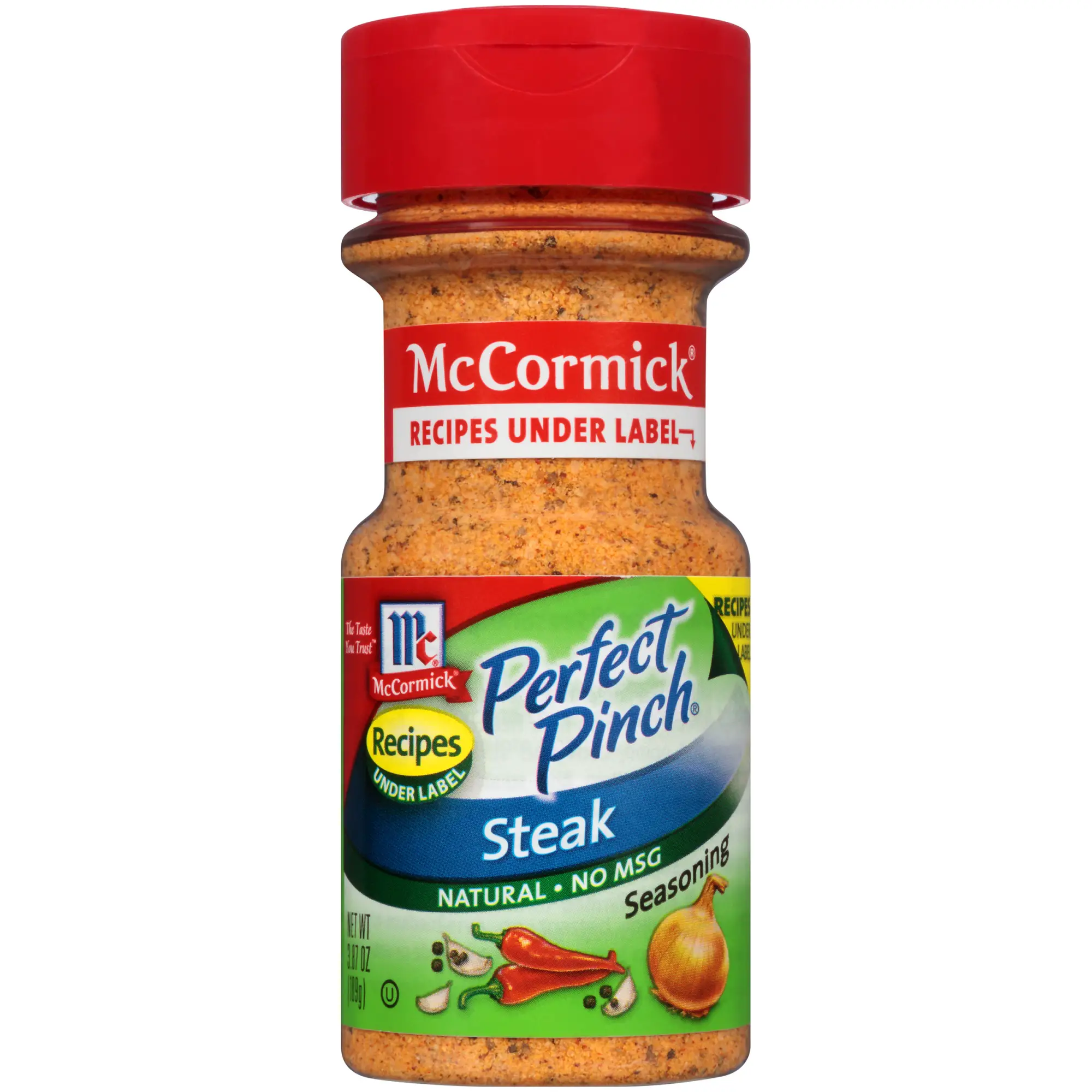 McCormick Perfect Pinch Broiled Steak Seasoning, 3.87 oz
