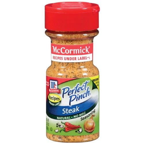 McCormick Perfect Pinch Steak Seasoning, 3.87 Oz