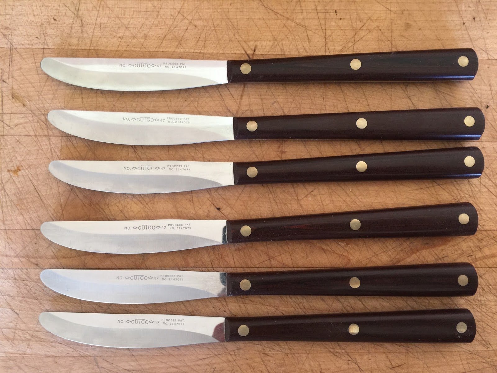 Mobile Knife Sharpening / Knife Sales: Cutco Steak Knives ...