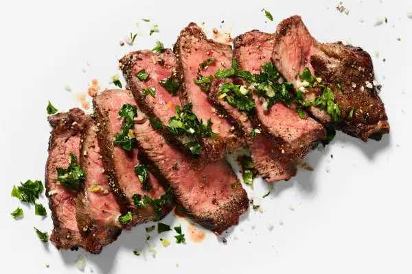 New York Strip Steak with Chimichurri