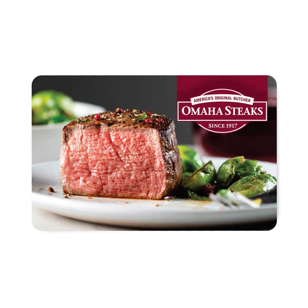 Omaha Steaks $500 Gift Card