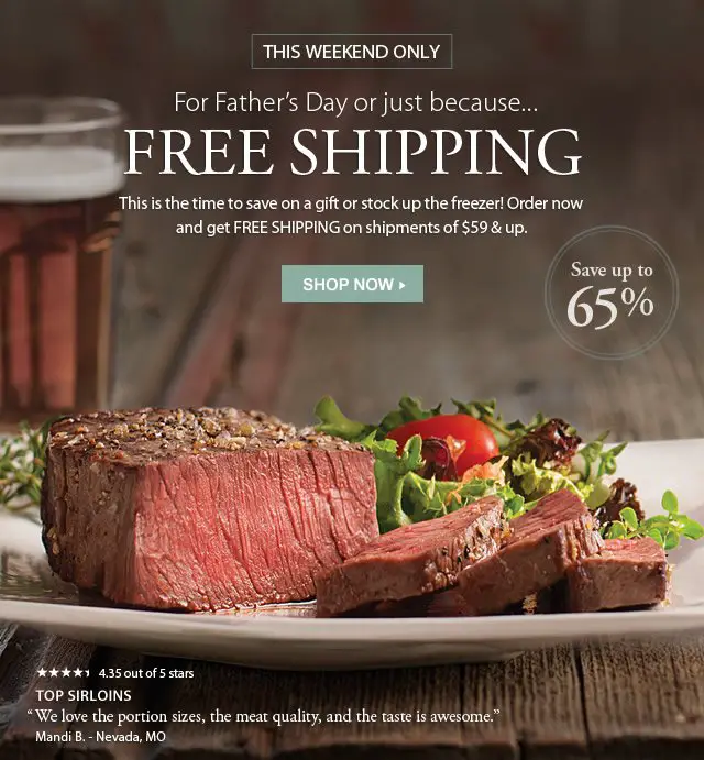 Omaha Steaks Coupons and printable discount