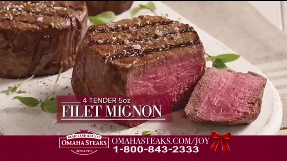 Omaha Steaks Deluxe Gift Package TV Commercial, 