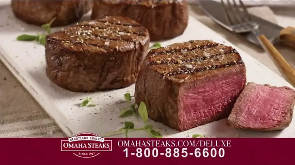 omaha steaks deluxe gift package tv commercial truly appreciated