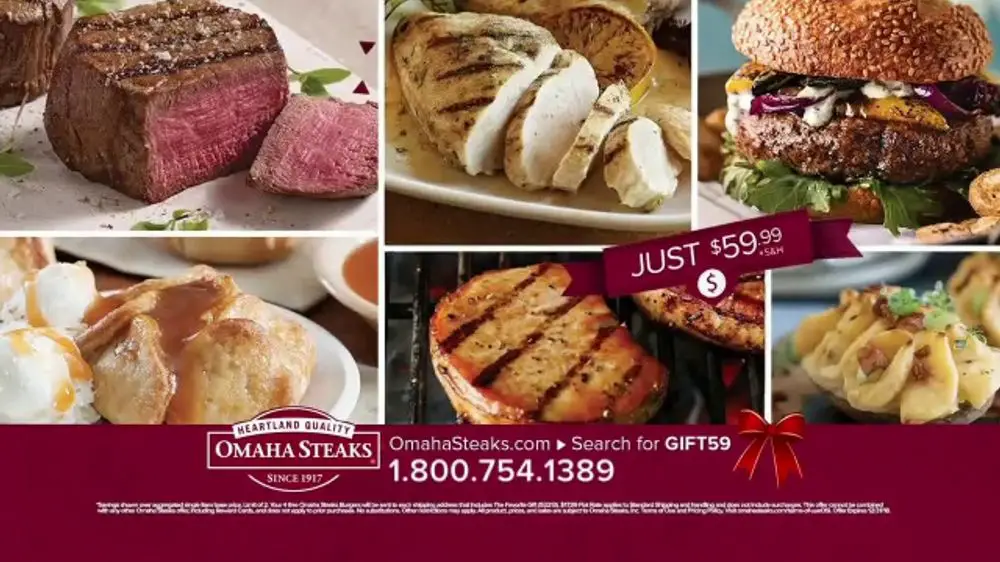 Omaha Steaks Favorite Gift Package TV Commercial, 