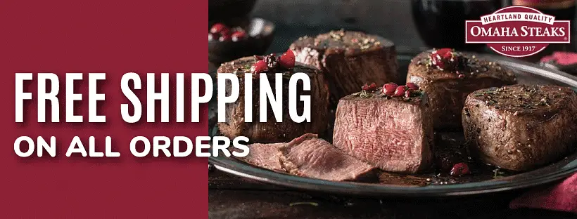 Omaha Steaks Free Shipping Code
