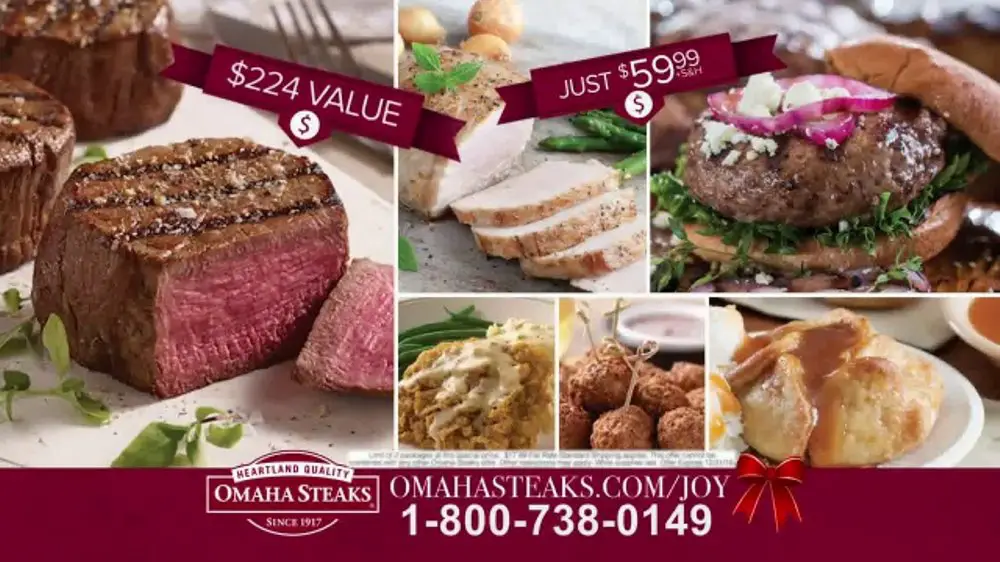 Omaha Steaks Holiday Gifts
