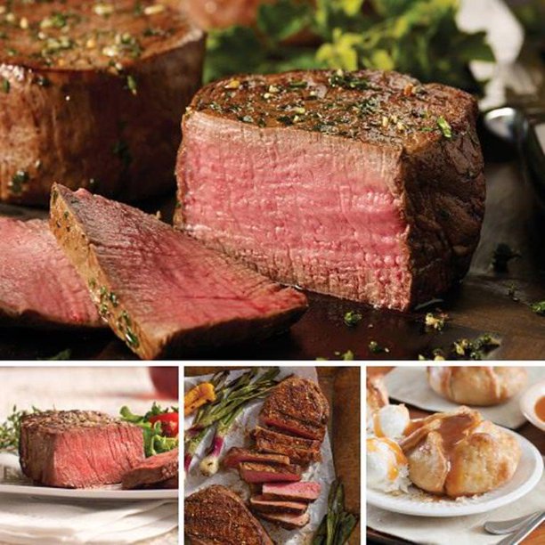 Omaha Steaks Steak Lovers Christmas Gift Pack Holiday Food Father
