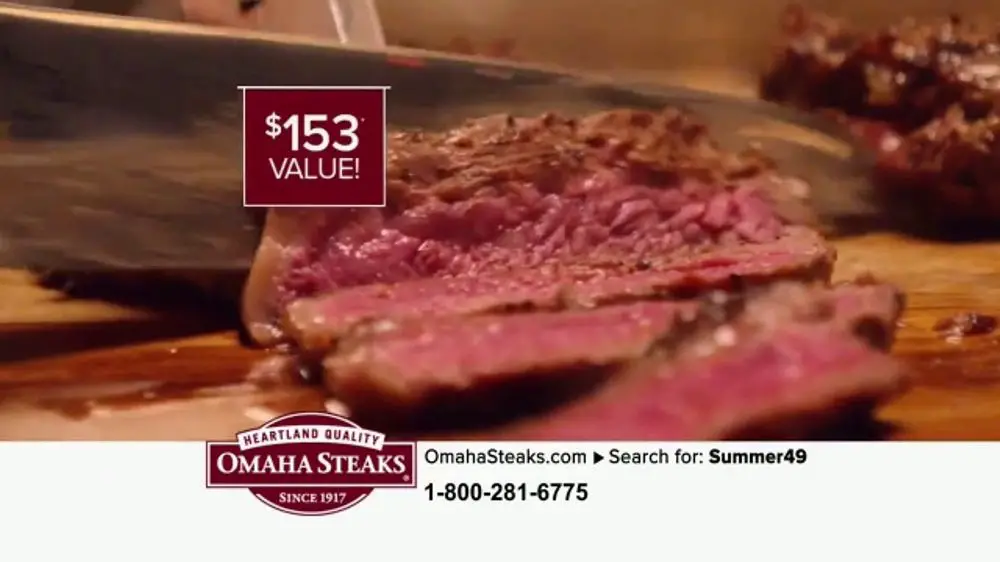 Omaha Steaks Summer Grilling Assortment TV Commercial, 