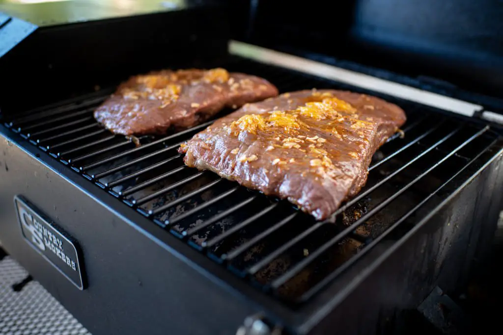 Orange Marinated Grilled Flank Steak Recipe
